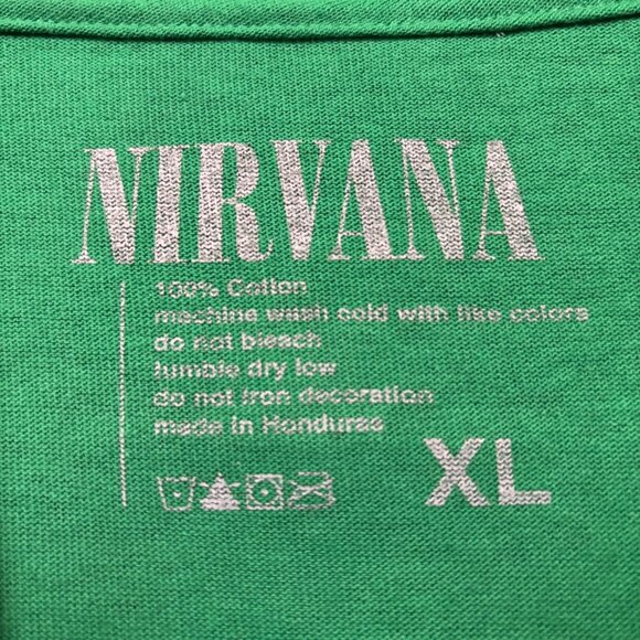 Nirvana In Utero Fairy Album Grunge Band Tee XL - Picture 4 of 4